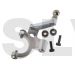 LX0695  Lynx Heli Mini Protos - Precision Tail Bell Crank Lever - Silver